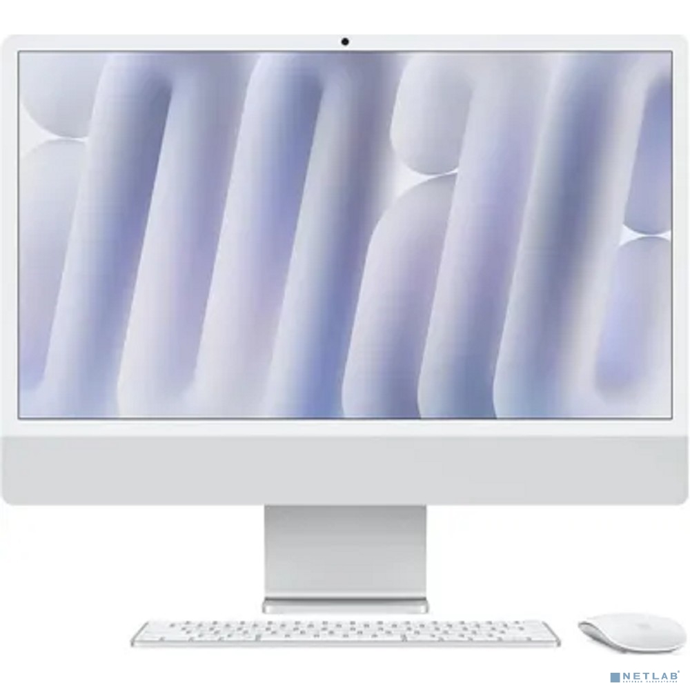 Apple iMac 24-inch 2024 (КЛАВ.РУС.ГРАВ.) Silver 24" Retina 4.5K (Австралия)
