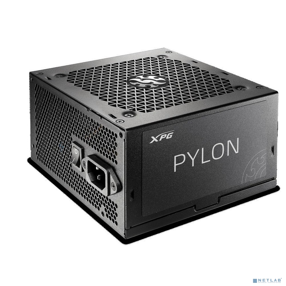 XPG Pylon 550 (ATX 2.52, 550W, PWM 120mm FDB fan, Active PFC, DC to DC, 80+ BRONZE,Japanese main capacitor) RET
