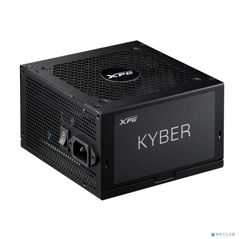 XPG KYBER 850 (ATX 3.1, 850W, PWM 120mm FDB fan, Active PFC, DC to DC, Full-Bridge & LLC converter, 80+GOLD) RET