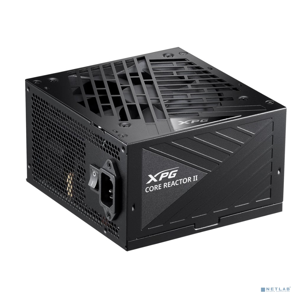 XPG CORE REACTOR II 650 (ATX 3.1 650W, Full Modular, PWM 120mm FDB fan, Active PFC, DC to DC,Half-Bridge & LLC converter, 80+ GOLD, all Japanese capasitors) RET