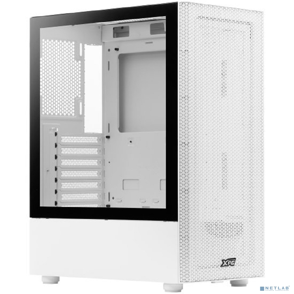XPG VALOR MESH (VALORMESHWOF-WHCWW) Mid-Tower, Micro-ATX, Mini-ITX, Standard-ATX, USB 3.2 Gen1 Type-A, white
