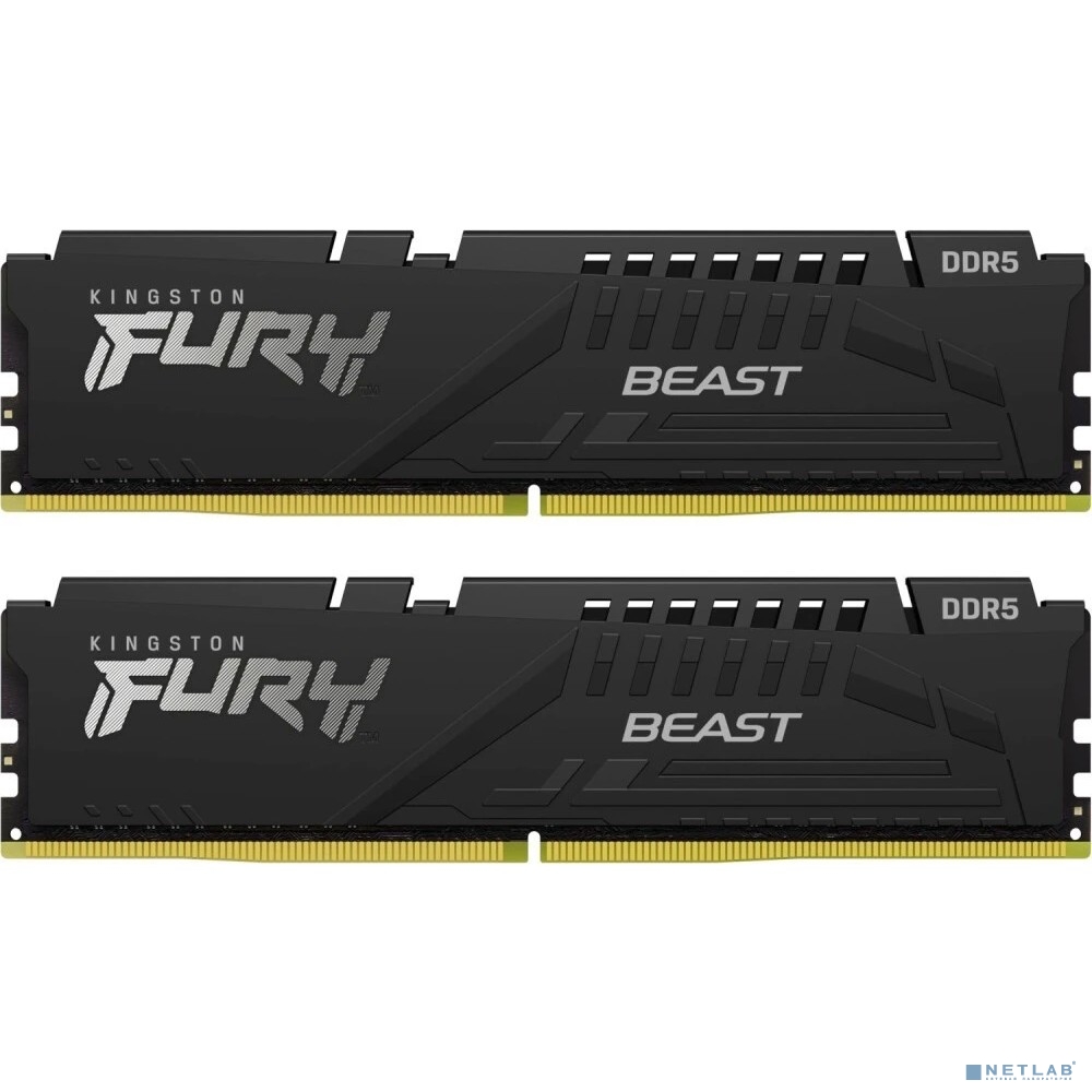 Kingston 16GB 6000MT/s DDR5 CL30 DIMM (Kit of 2) FURY Beast Black EXPO KF560C30BBEK2-16