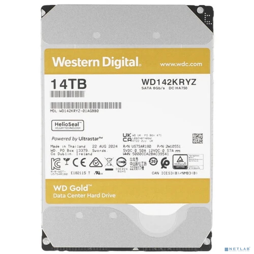 14TB WD Gold (WD142KRYZ)