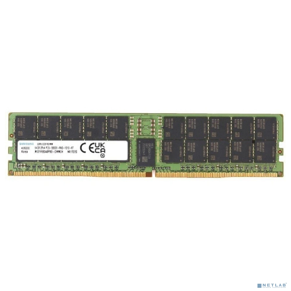 Оперативная память Samsung DDR5 128GB RDIMM 5600 Mbps (2Rx4) ECC Reg 1.1V (M321RAJA0MB0-CWM) 1 year, OEM