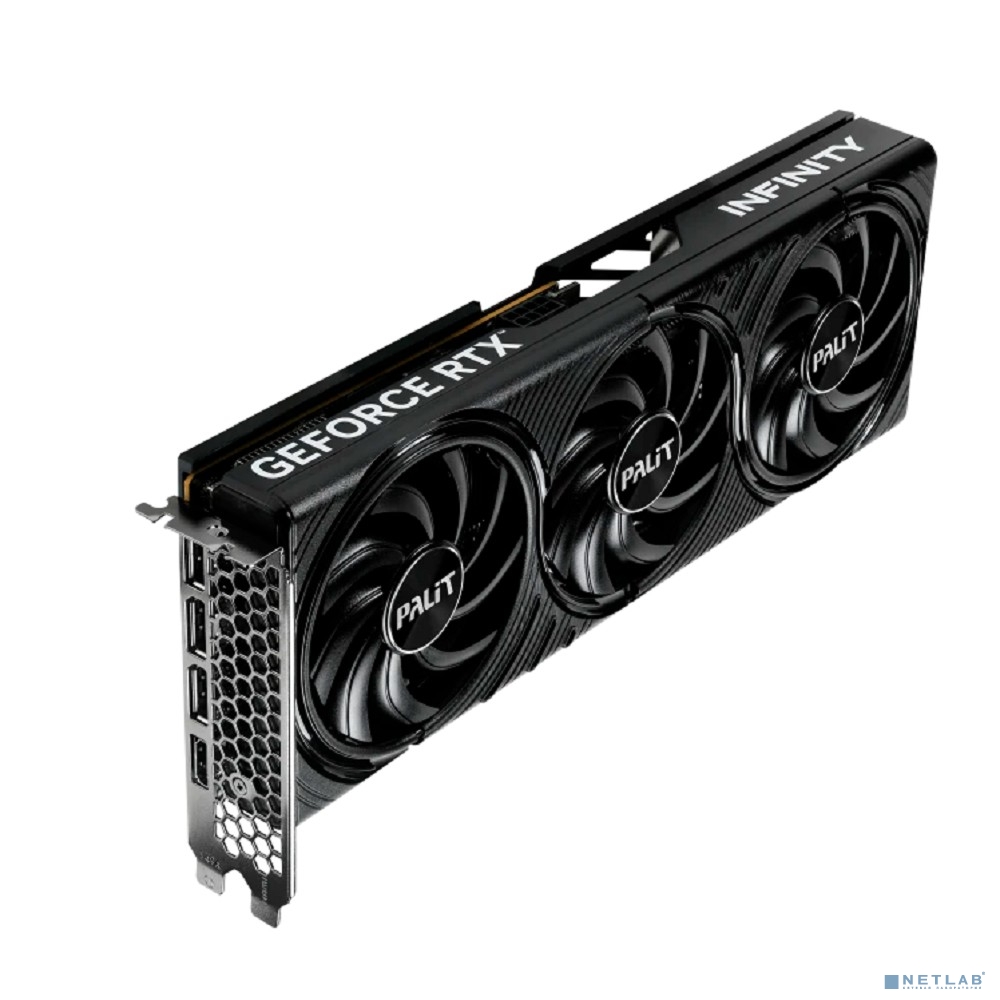 Видеокарта Palit RTX5060Ti INFINITY 3 NV RTX 5060TI 16Gb 128bit GDDR7 2407/28000/HDMIx1/DP NE7506T019T1-GB2061S