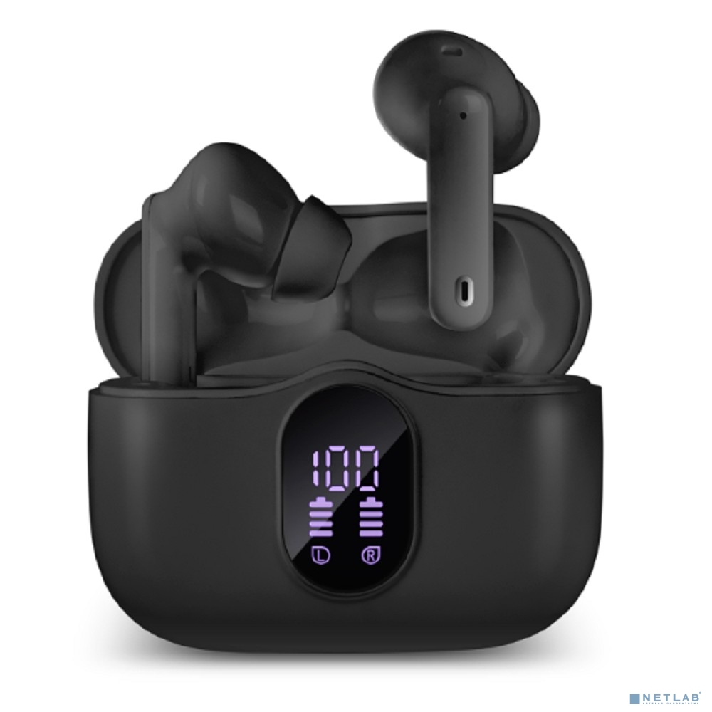 SVEN E-315B, черный (Bluetooth, TWS, ANC, ENC, APP)