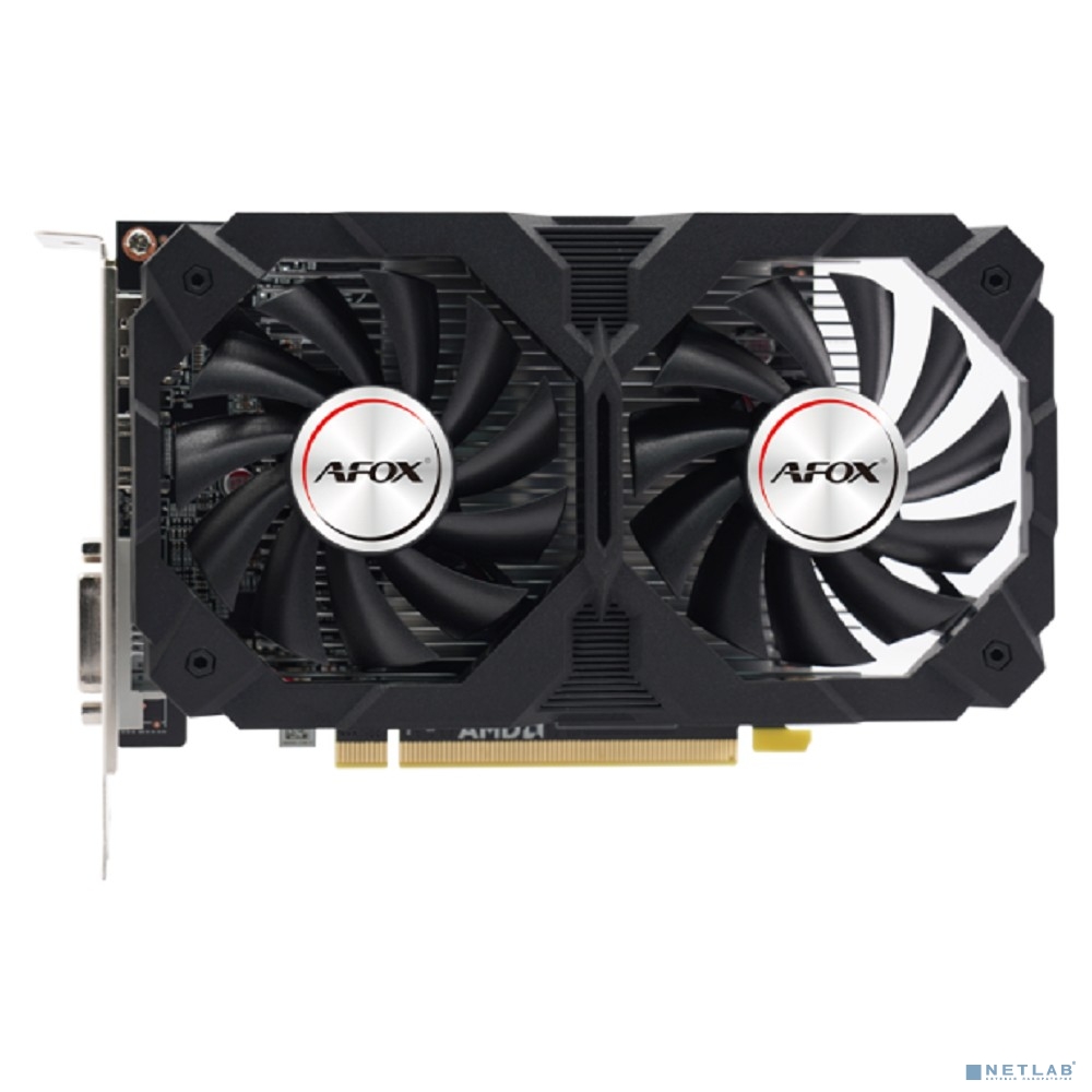 Видеокарта AFOX Radeon RX550 8GB GDDR5 128Bit DVI/HDMI/DP ATX 2FAN (AFRX550-8192D5H2-V2) RTL