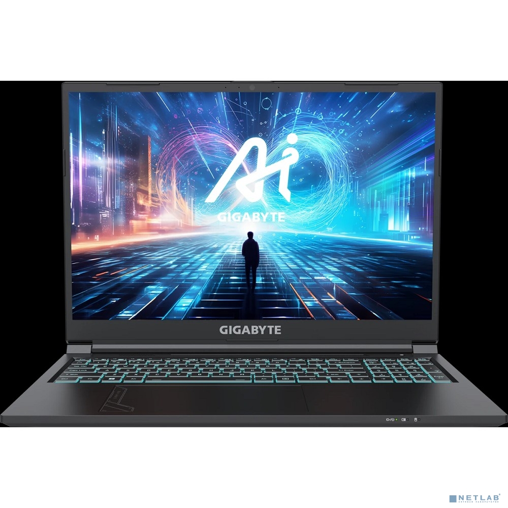 Ноутбук Gigabyte G6 KF Intel Core i7-13620H/16Gb/SSD1Tb/RTX4060 8Gb/16"/IPS/FHD+/165Hz/NoOS/Black (KF-H3KZ894KD)