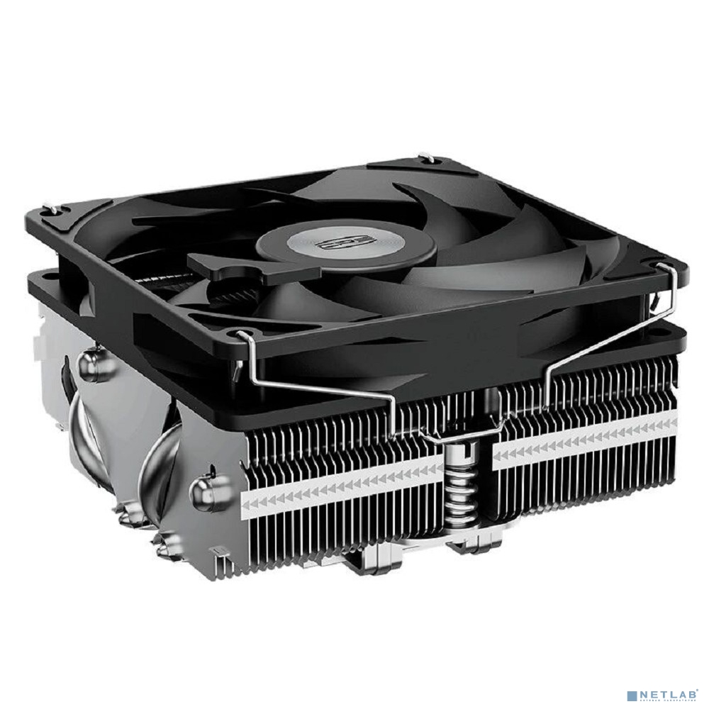 PCCooler (RC400-37) S815I Low profile (125W, 4pin PWM, 37mm, Al/Cu, 4x6mm, 1x75mm, 51.42 CFM, 39dBA, 2000~4000 RPM, S: LGA115X/20XX/1200/1700/1851 AMD3/AMD4, silver)