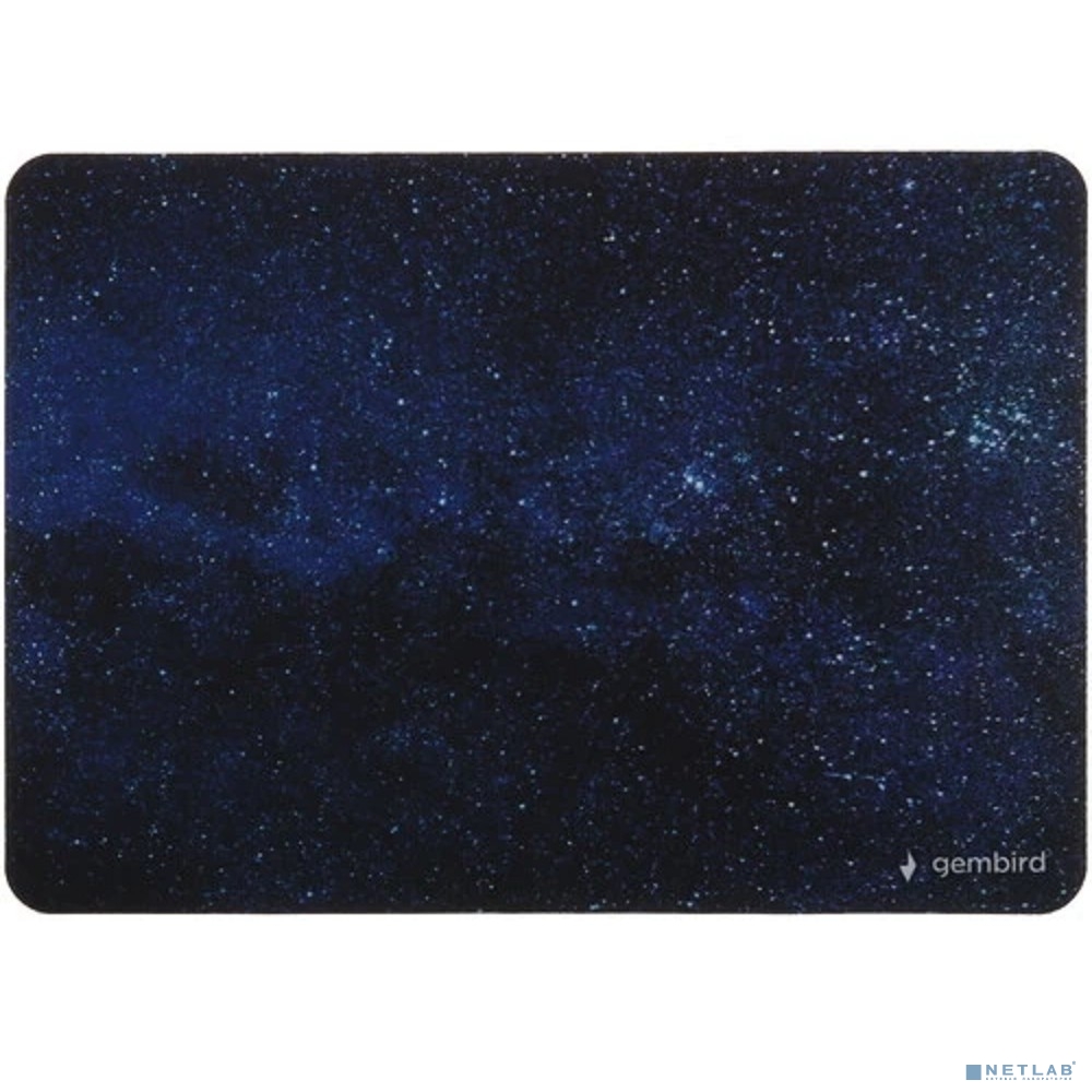 Коврик для мыши Gembird MP-35-25-SPACE, "космос", 350х250х3мм, ткань+резина, пакет