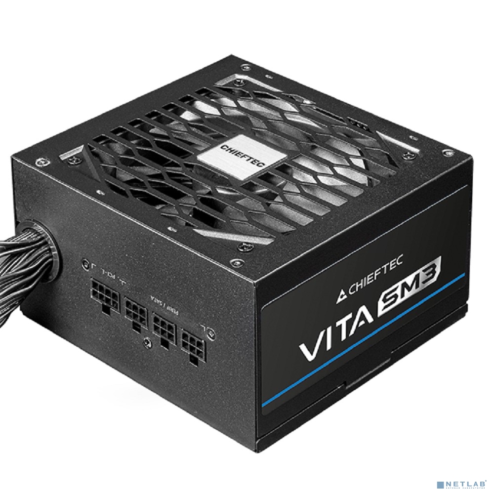 Chieftec Vita SM3 BPX-850C (ATX 3.1, 850W, 80 PLUS BRONZE, Active PFC, 120mm fan, Semi-modular Cable Management) Retail
