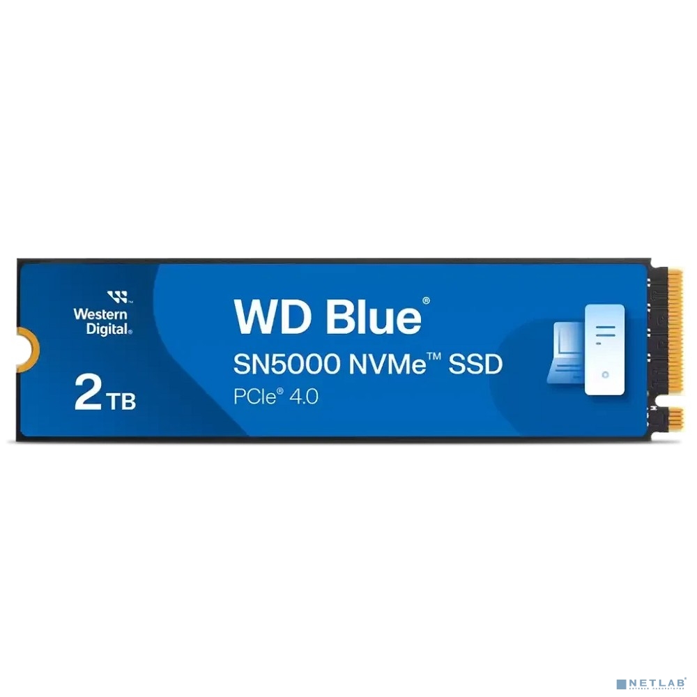 WD SSD M.2 2280 2TB Blue WDS200T4B0E PCIe Gen4 x4, NVMe