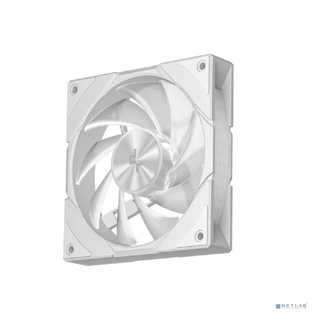 Case fan Deepcool CG580 FAN WH (PWM, ARGB, белый, 400-1300об/мин, 120мм) Bulk