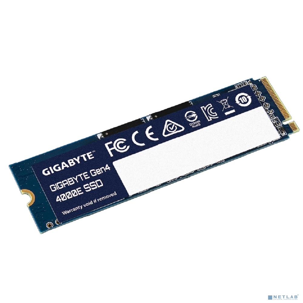 Gigabyte SSD M.2 500GB 2280 Gen4 4000E SSD PCI Express 4.0x4, NVMe 1.4, 3600/3000, MTBF 1.5M, 3D NAND, 300TBW, RTL