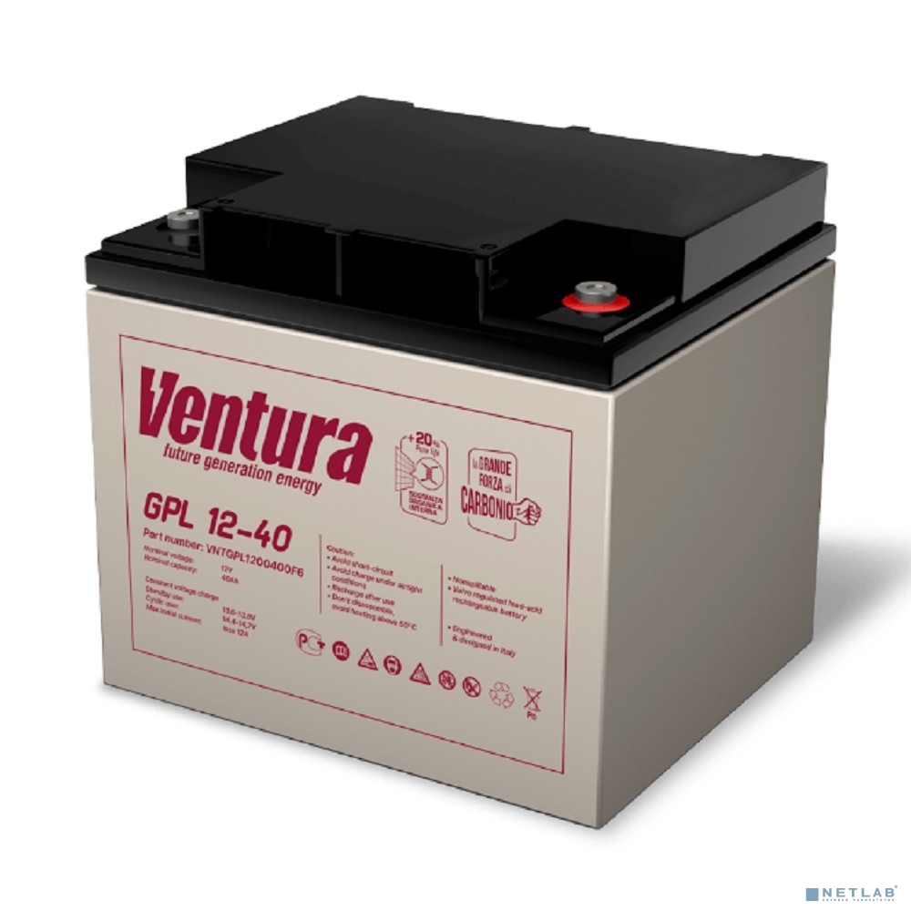 АКБ Ventura GPL 12-40 12V/47Ah