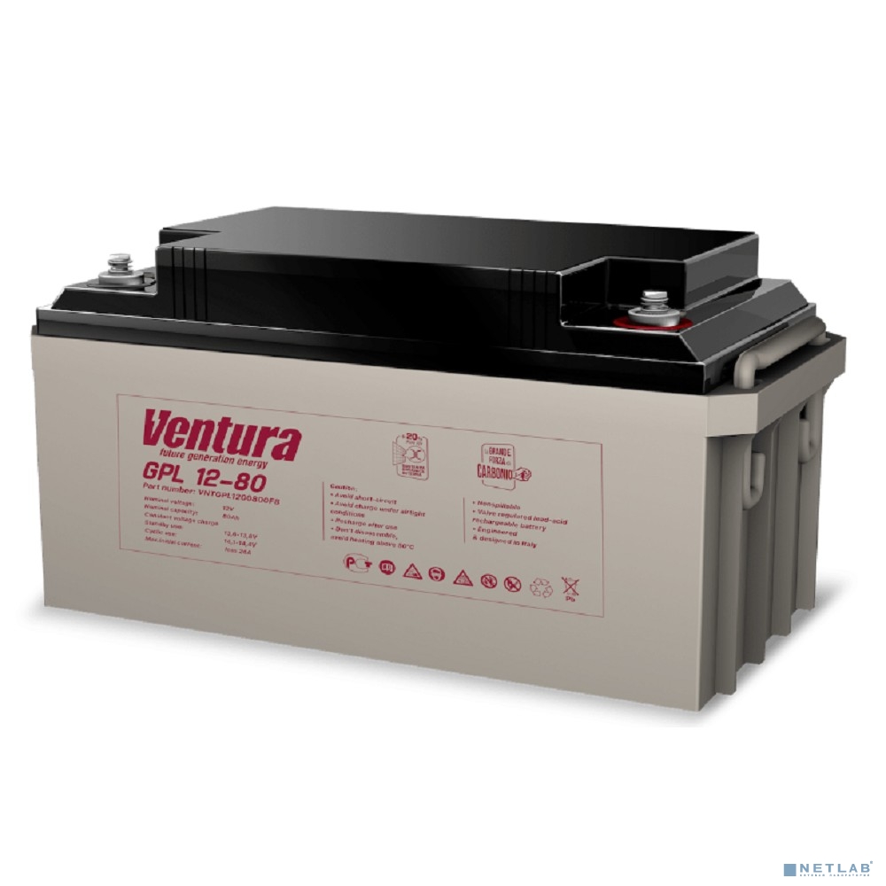 АКБ Ventura GPL 12-80 12V/ 86Ah