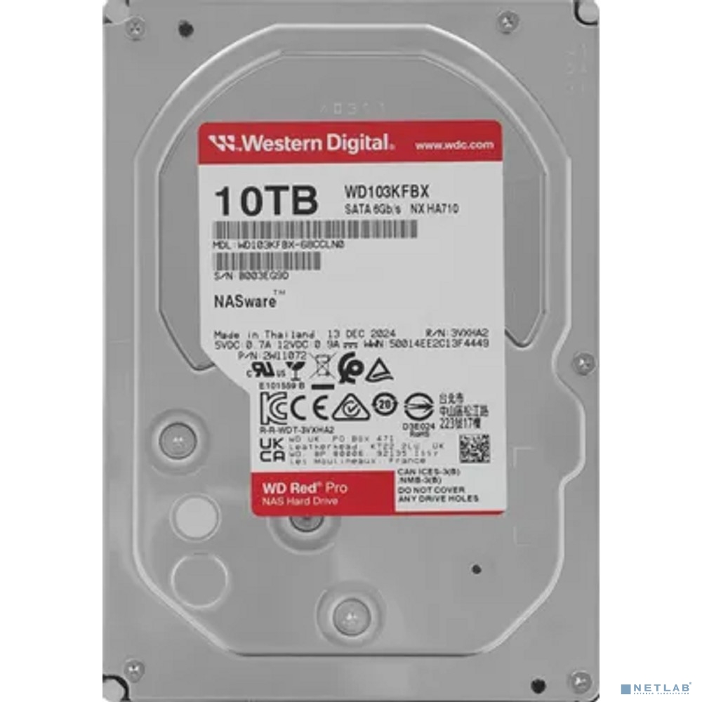 10TB WD Red Pro (WD103KFBX)