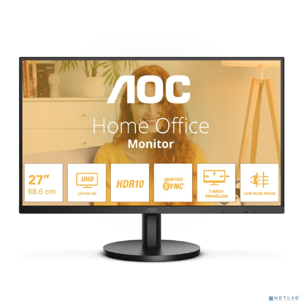 LCD AOC 27" U27B3M Black