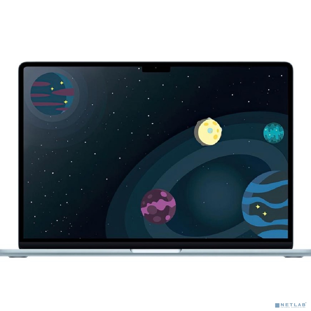 Apple MacBook Air 15-inch 2025 (КЛАВ.РУС.ГРАВ.) Sky Blue 15.3" Liquid Retina (A3241)