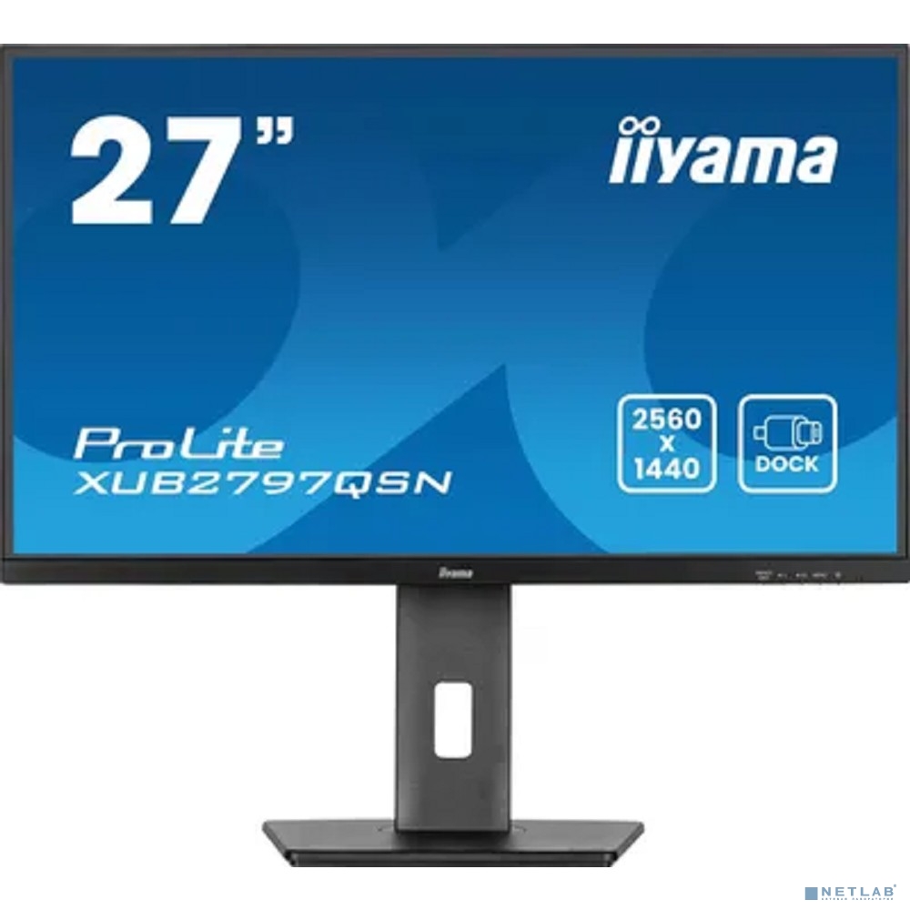 LCD IIYAMA 27" XUB2797QSN-B2 черный