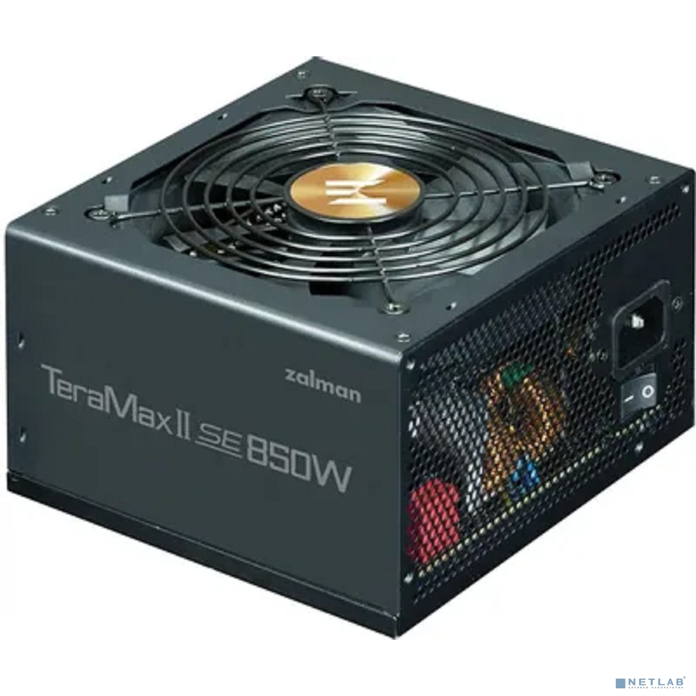БП Zalman <TMX2SE> ZM850-TMX2SE <850W, PCIe 5.1, ATX v3.1, 12cm Fan, FCM, 80+ GOLD, Retail>