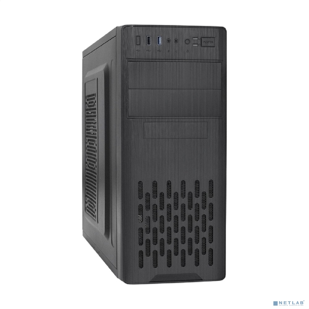 Exegate EX299171RUS Корпус Miditower ExeGate CP-606U-UNS400 (ATX, БП UNS400 с вент. 12см, 1*USB+1*USB3.0, аудио)