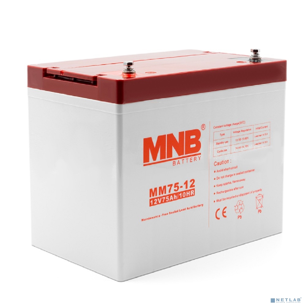 MNB Battery MNB MM 75-12 (12V/75Ah)