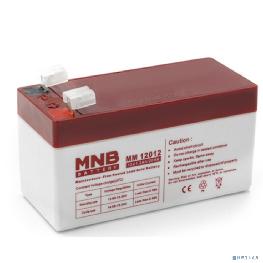 MNB Battery MNB MM 12012 (12V/1,2Ah) F1