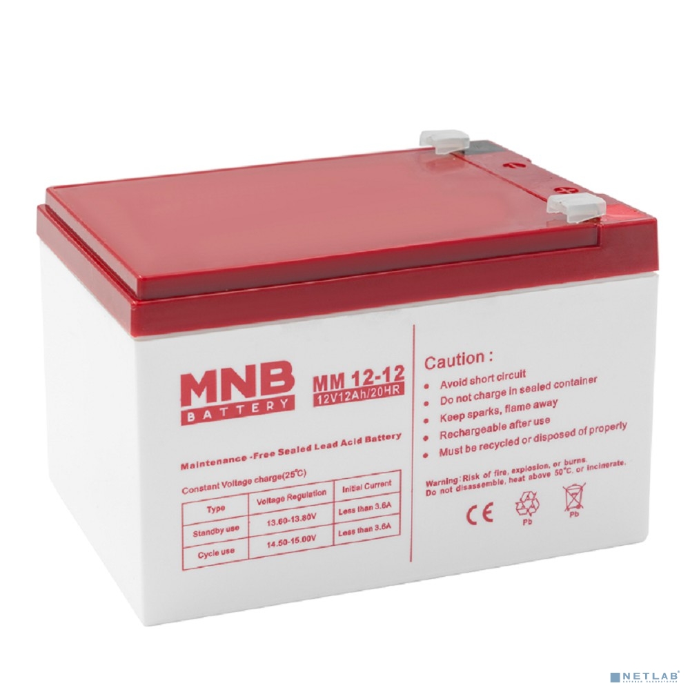 MNB Battery MNB MM 12-12 (12V/12Ah) F2