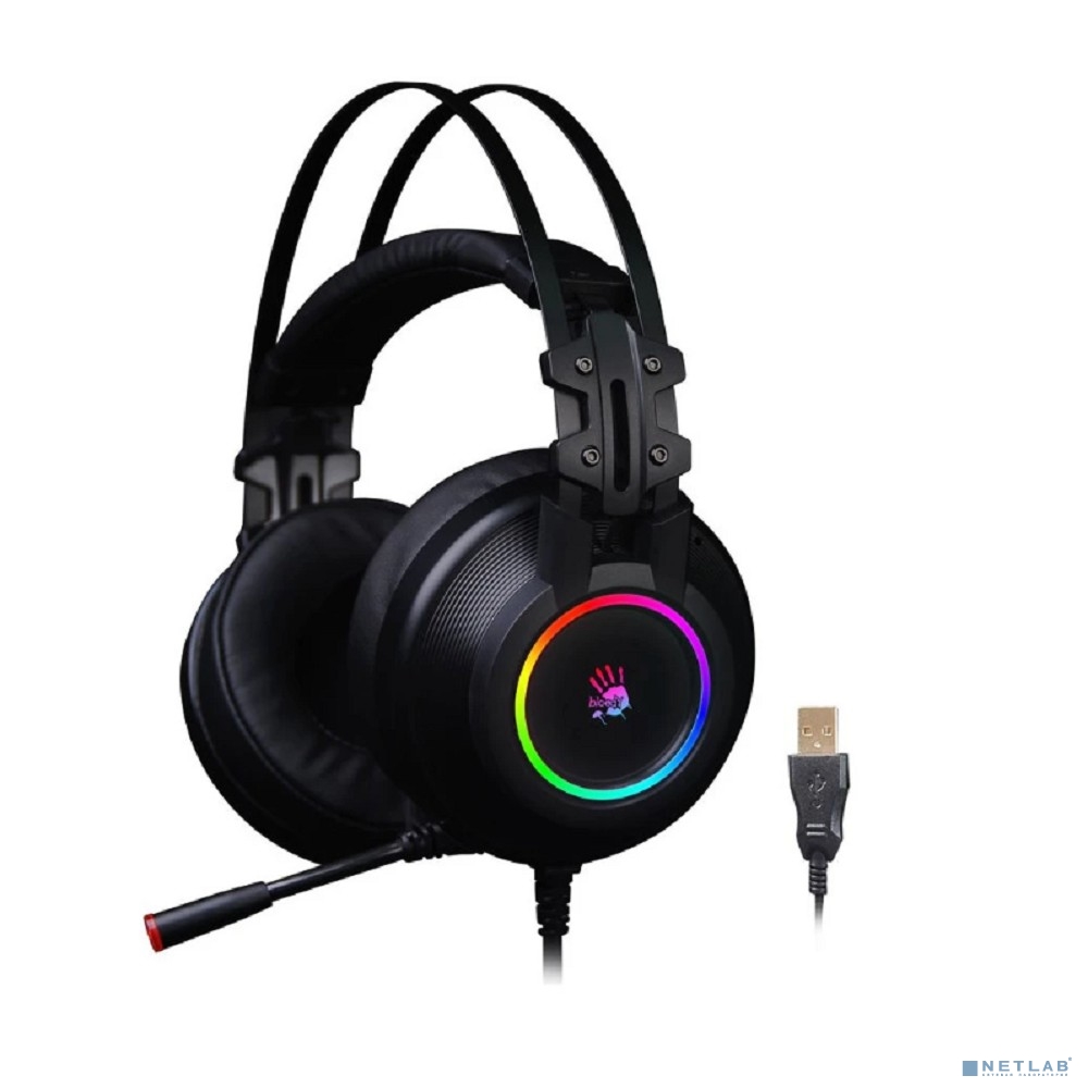 A4Tech Bloody G528C черный 2м мониторные USB (G528C)