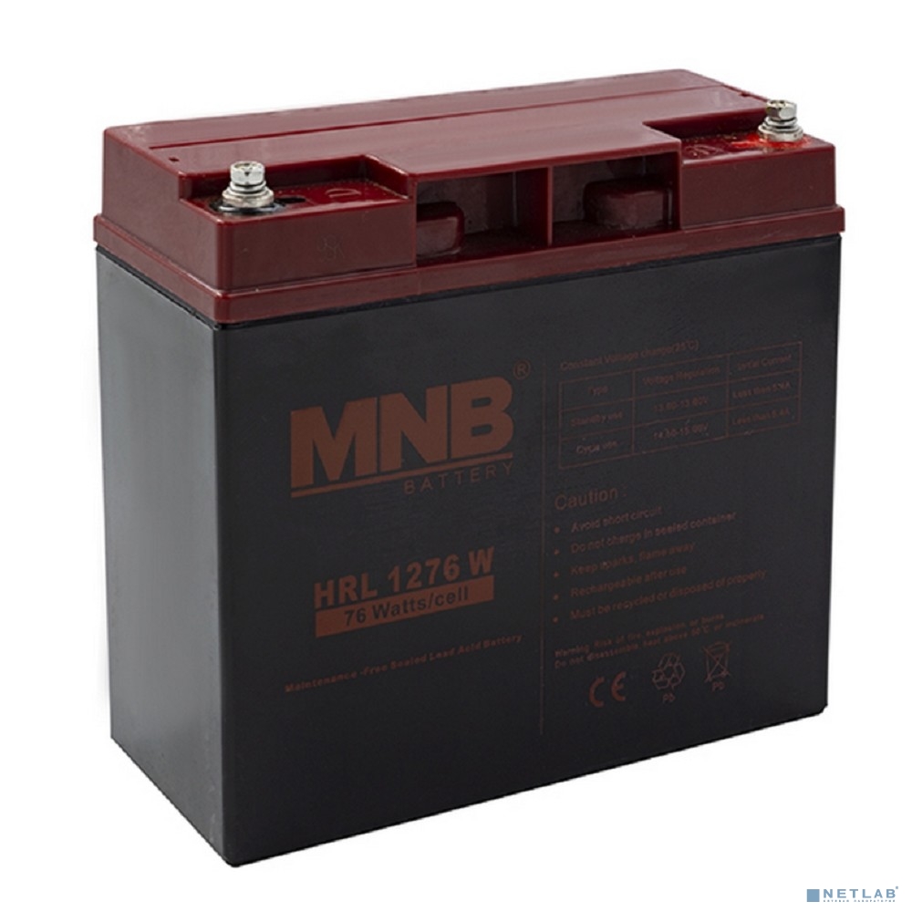 MNB Battery MNB HRL 1276 W (12V/18Ah) T12