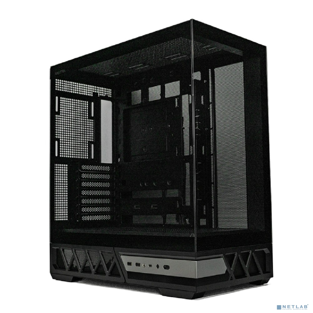 XASTRA Корпус Q700 0F-UC Black ATX/Aquarium/Screewless/no fans/Type C Q700-0F-UC