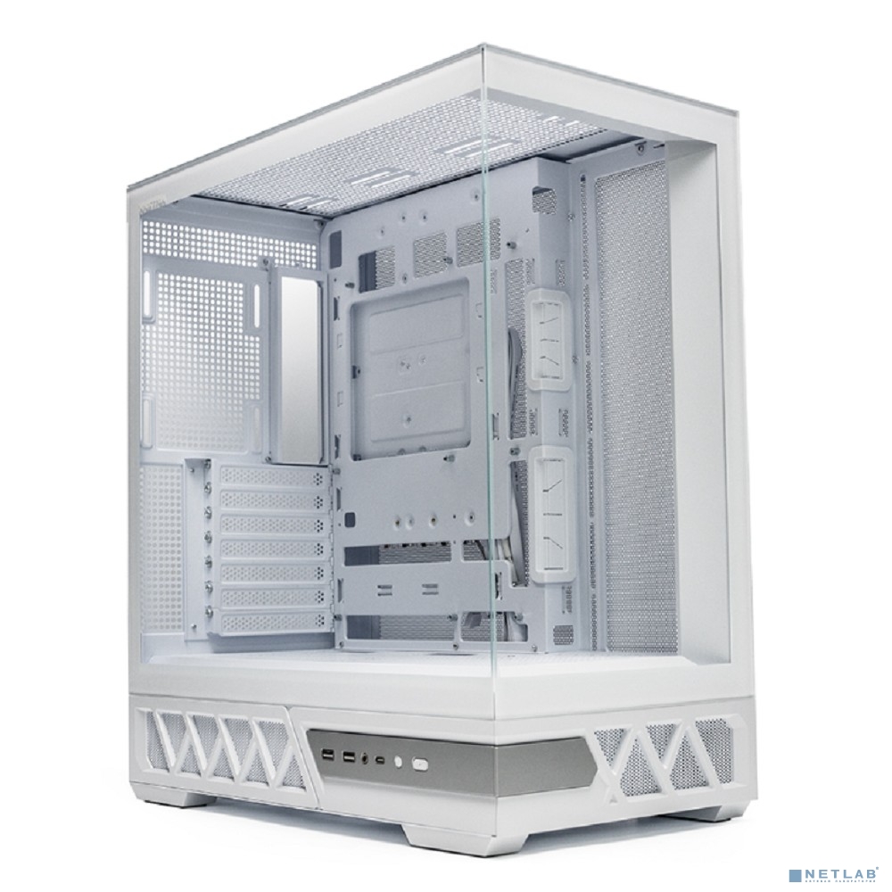 XASTRA Корпус Q700 0F-UC White ATX/Aquarium/Screewless/no fans/Type C Q700-0F-UC-WH