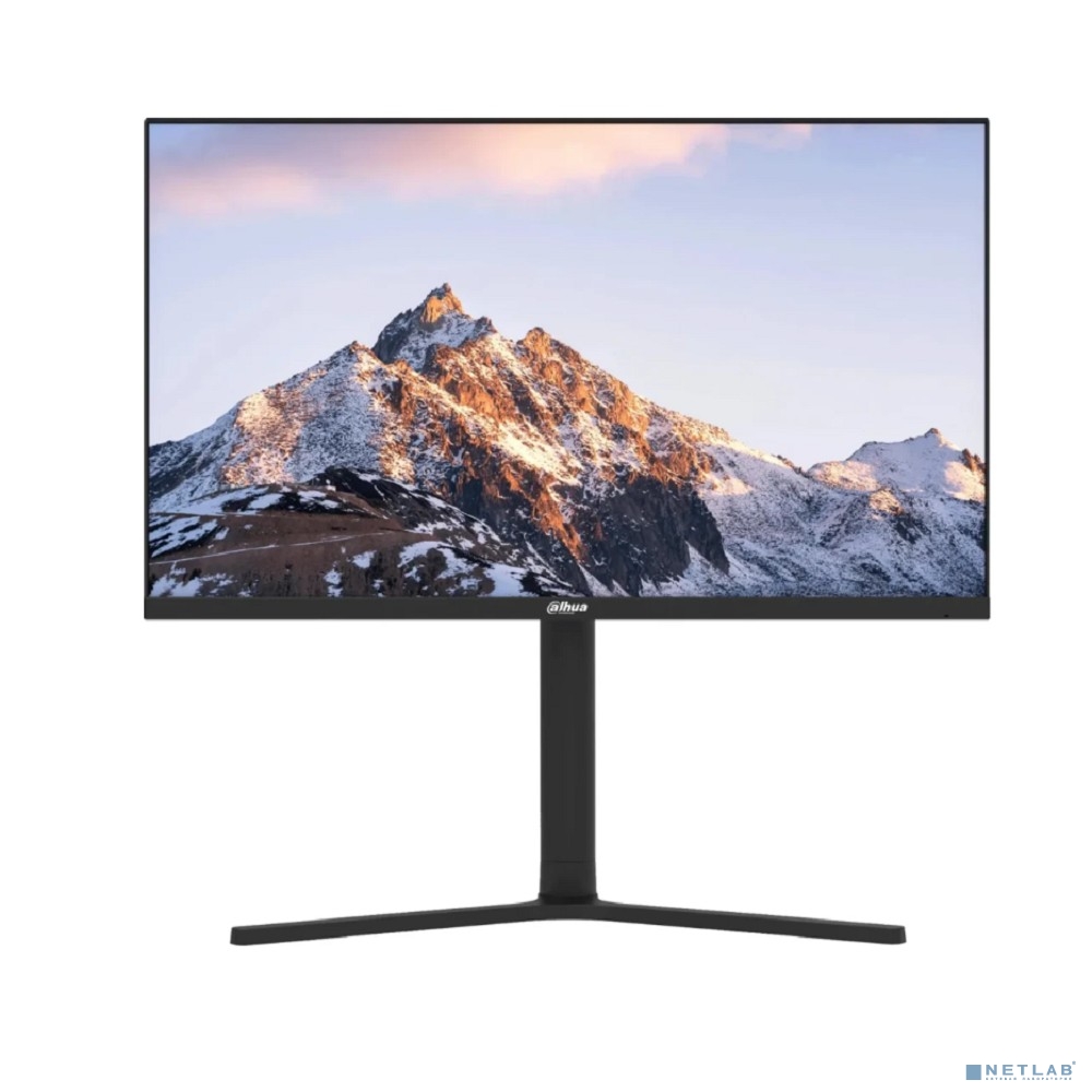 Dahua DHI-LM24-B201A 23.8"(16:9) FullHD монитор IPS. LED 1920x1080,250 кд/м2,1000:1,178°/178°, 5 мс, 100Гц, Цвет: 16.7Млн (8 бит), VESA: 100x100 м. : VGAx1, HDMIx1, DPx1