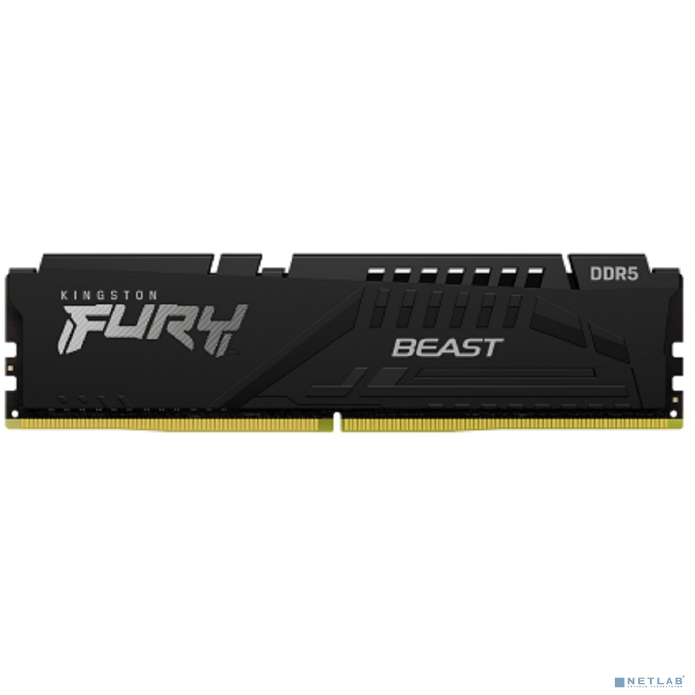 Kingston 64GB 5600MT/s DDR5 CL36 DIMM (Kit of 2) FURY Beast Black KF556C36BBE2K2-64