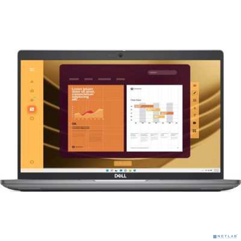 DELL Latitude 5450 Core 7Ultra 155U 14,0" FullHD WVA AG 32GB (2x16GB)DDR5 1TB SSD Integrated Graphics,Backlit,FPR,Thunderbolt,2y,Linux,1,37kg,KB Eng/Rus