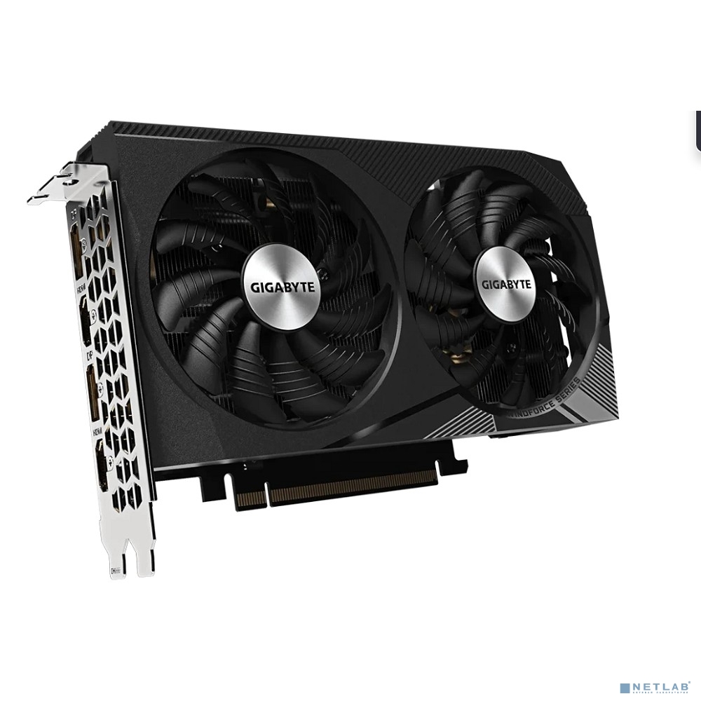 Видеокарта GIGABYTE RTX3060 WINDFORCE 12GB//RTX3060, HDMI*2, DP*2, 12G,D6