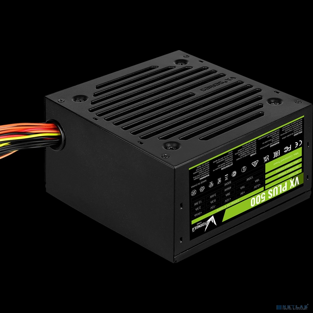 Formula ATX 500W AC VX PLUS (20+4pin) 120mm fan 3xSATA RTL