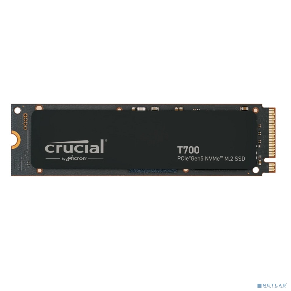 Твердотельный накопитель SSD Crucial T700 2TB PCIe Gen5 NVMe M.2 SSD CT2000T700SSD3