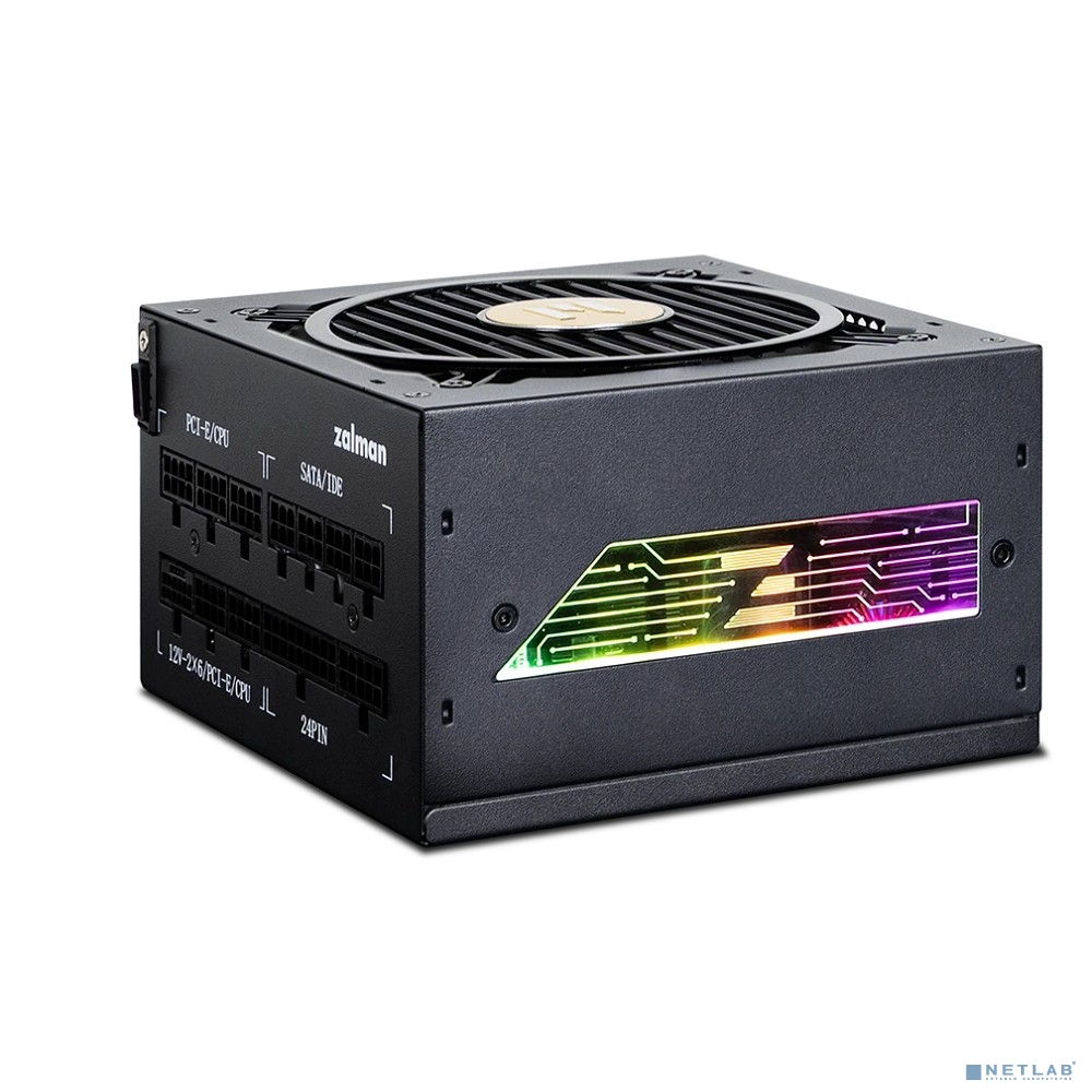 Zalman <TMX2 VIEW> ZM1000-TMX2 VIEW <1000W, PCIe 5.1, ATX v3.1, FCM, 80+ GOLD, RGB, Retail>