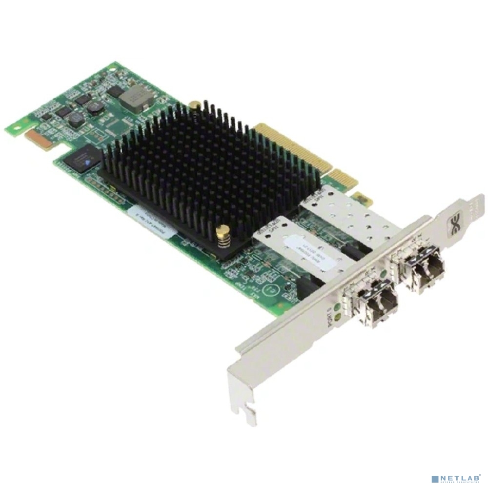 Сетевой адаптер Broadcom Emulex LPe16002B-M6 Gen 5 (16GFC), 2-port, 16Gb/s, PCIe Gen3 x8, LC MMF 100m, трансиверы установлены, RTL (010453)