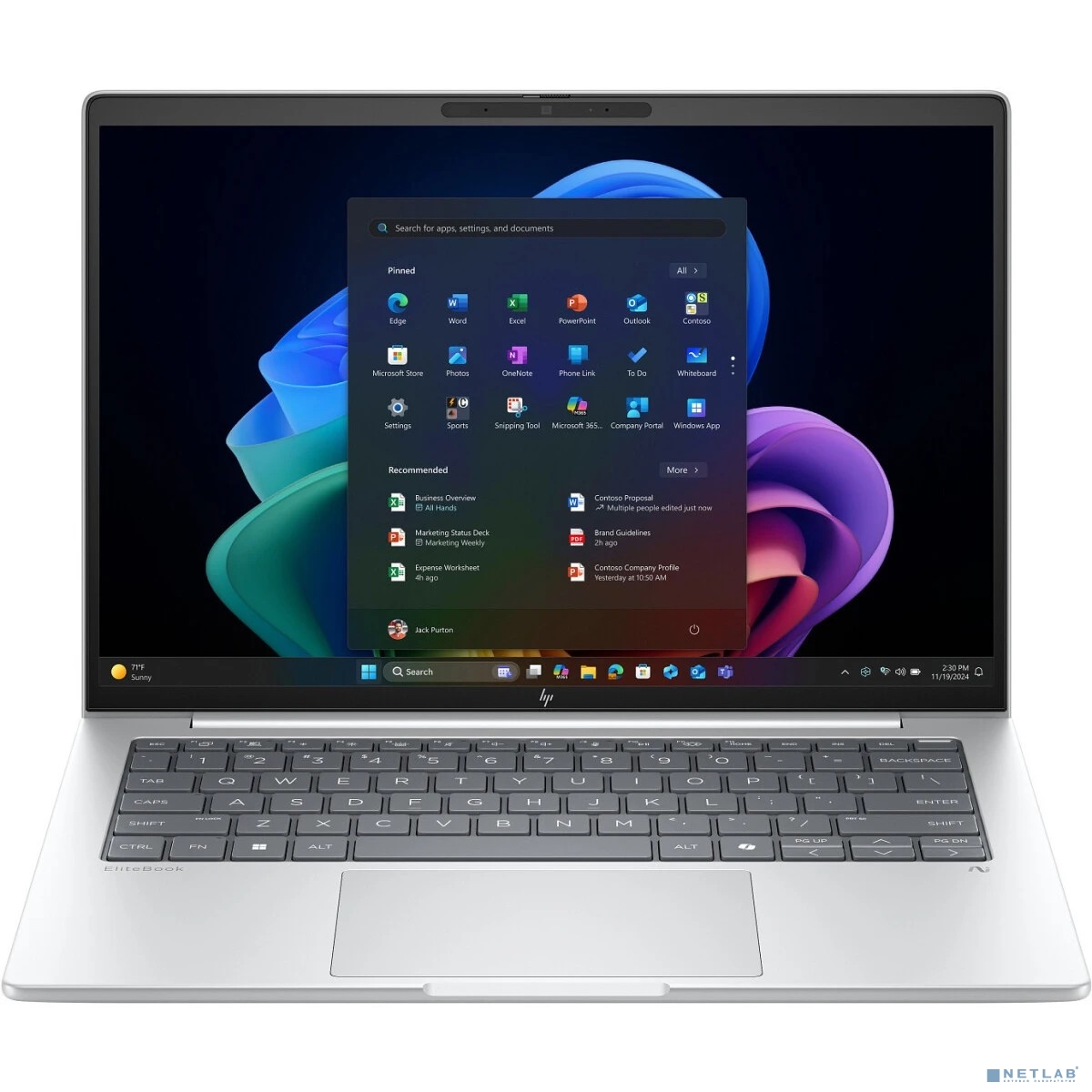 HP EliteBook 8 G1i Silver 14"