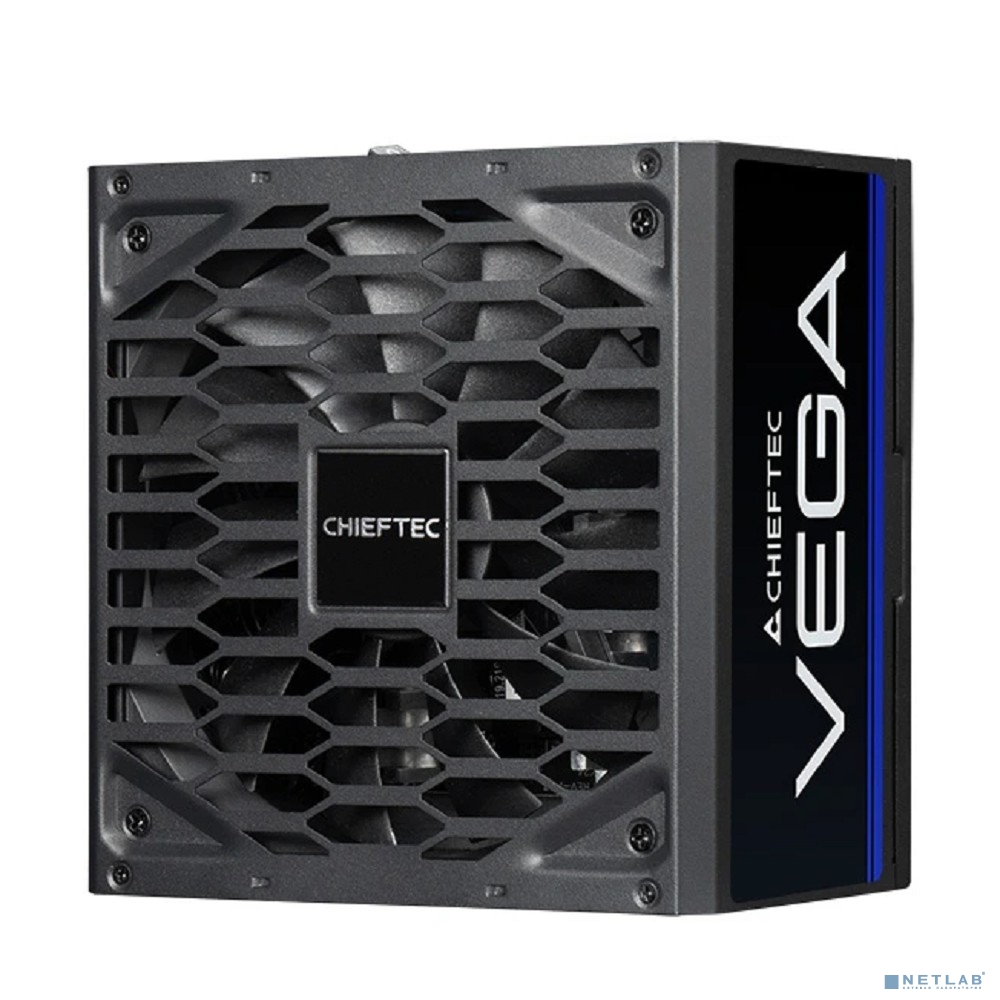 Chieftec Vega PPG-750-S (ATX 3.1, 750W, 80 PLUS GOLD, Active PFC, 135mm fan, Gen5 PCIe, Full Cable Management) Retail