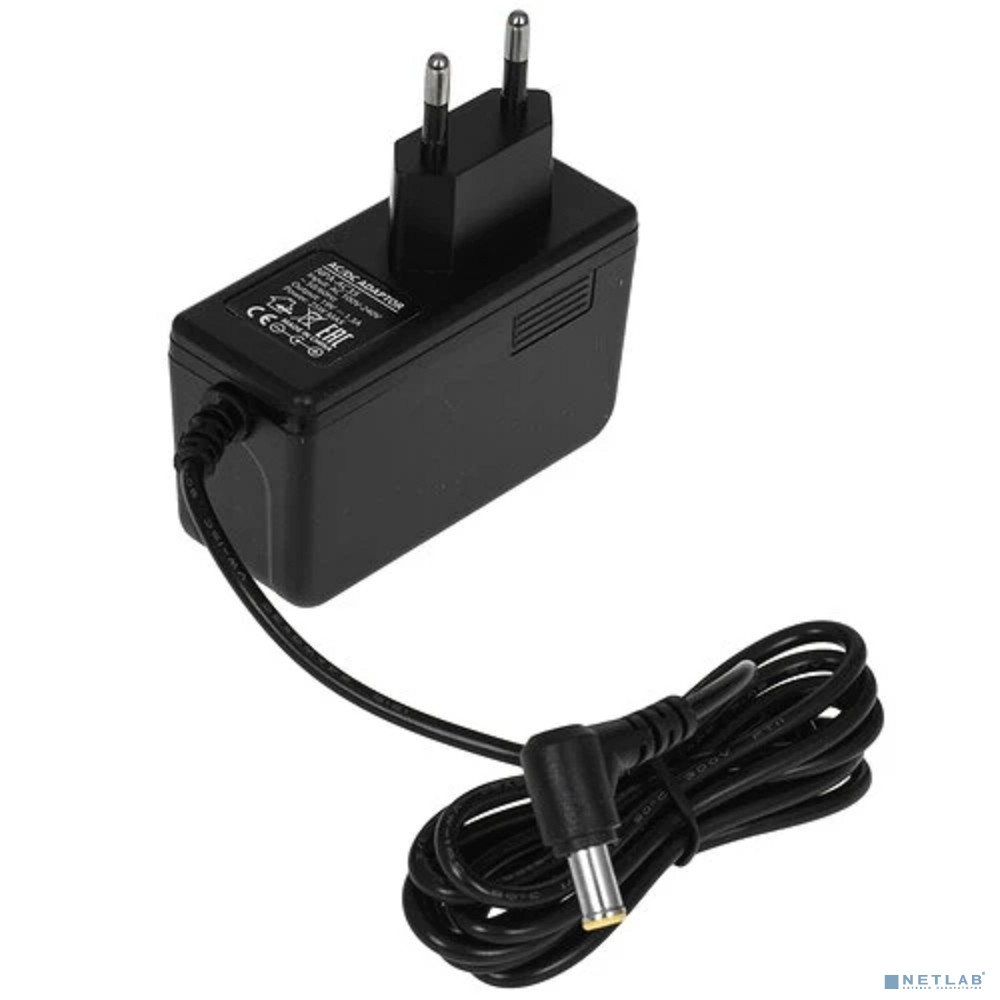 Gembird Блок питания, 19В/1.3А, 25Вт, штекер 6.5х4.4мм для мониторов LG, черный (NPA-AC35)