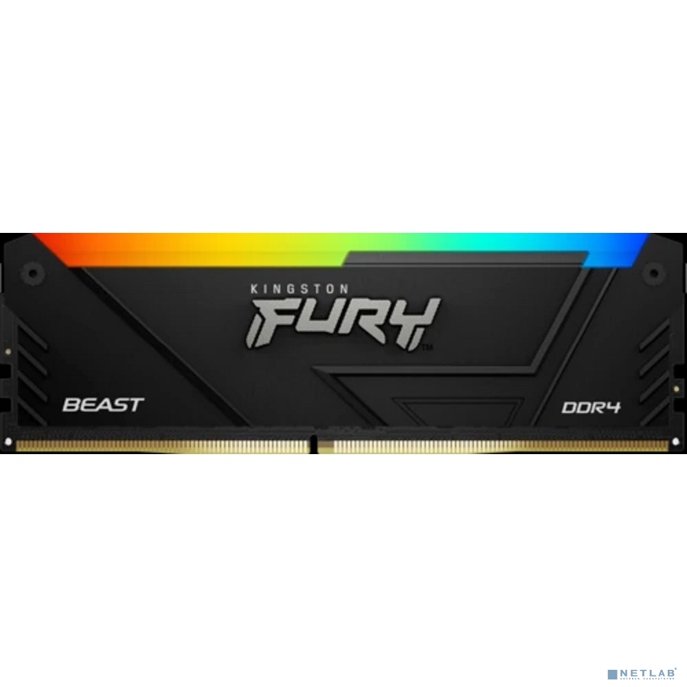 Kingston DDR4 DIMM 32GB Kit 2x16Gb KF432C16BB12AK2/32WP PC4-25600, 3200MHz, CL16