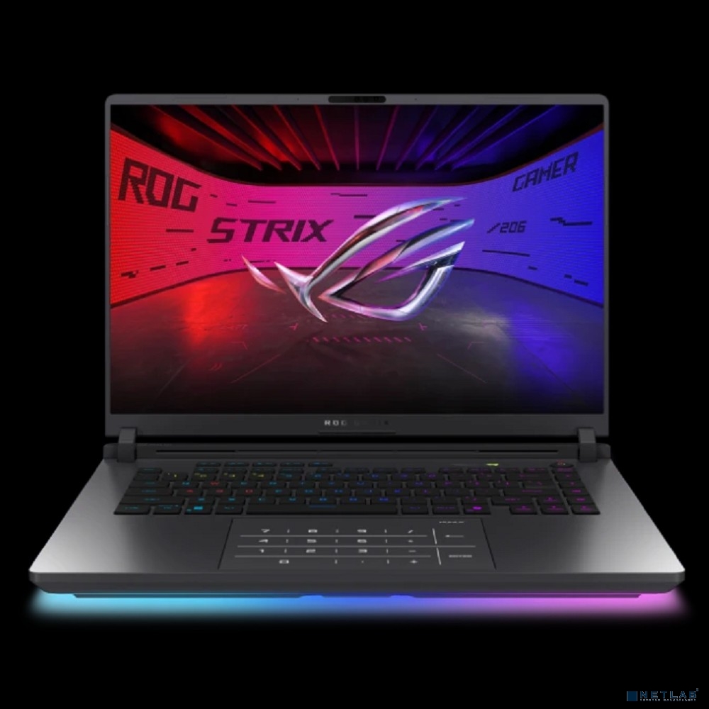 ASUS ROG Strix G16 G615JHR-S5058 Gray 16"(2560x1600 i7 14650HX(2.2Ghz)/16384Mb/1024PCISSDGb/RTX 5050(8192Mb)/DOS}