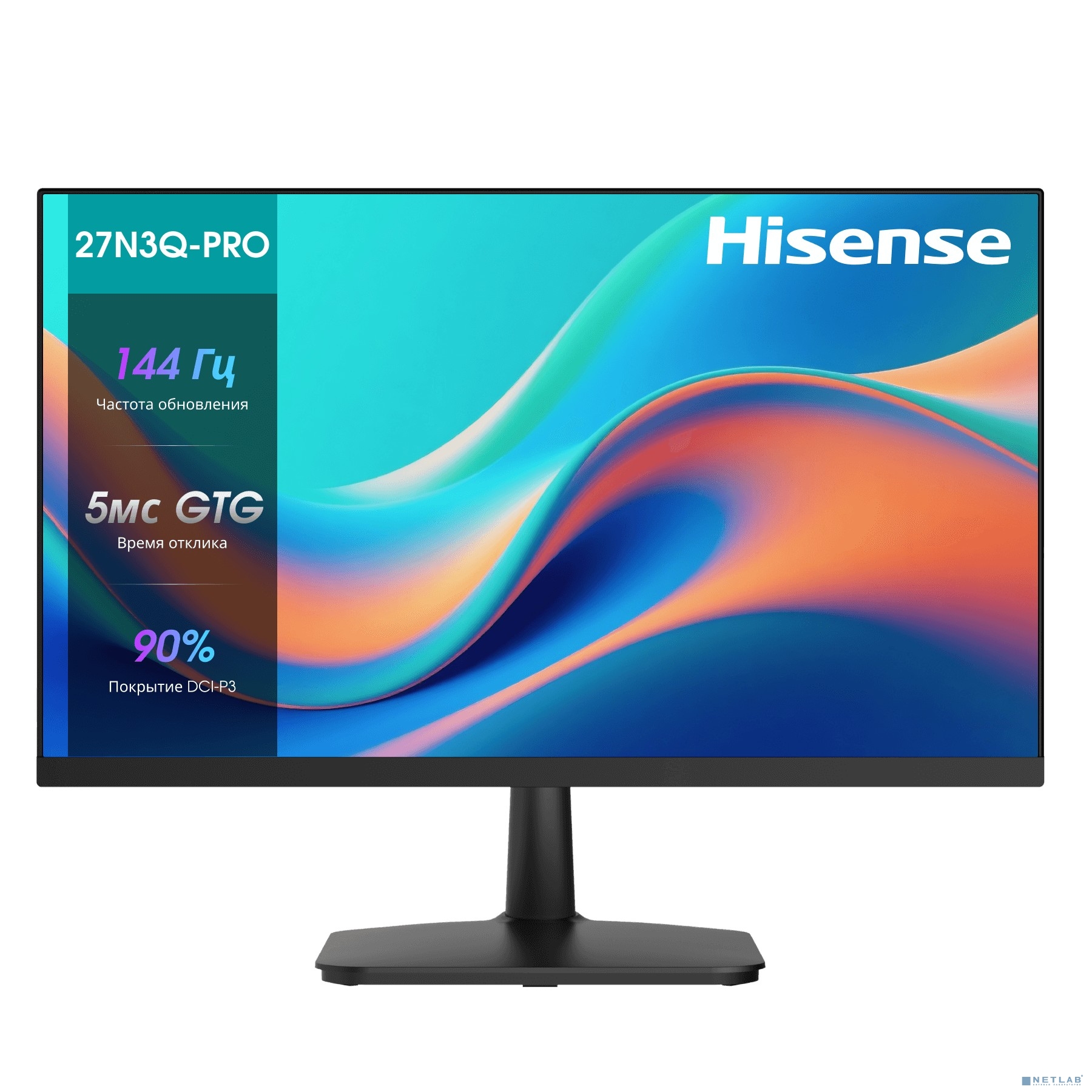 LCD Hisense 27" 27N3Q-PRO черный