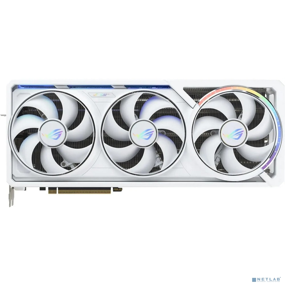 Видеокарта ASUS GeForce RTX5090 32Gb DDR7 512 bit 3*DP/2*HDMI 3FAN (ROG-ASTRAL-RTX5090-O32G-WHITE) RTL