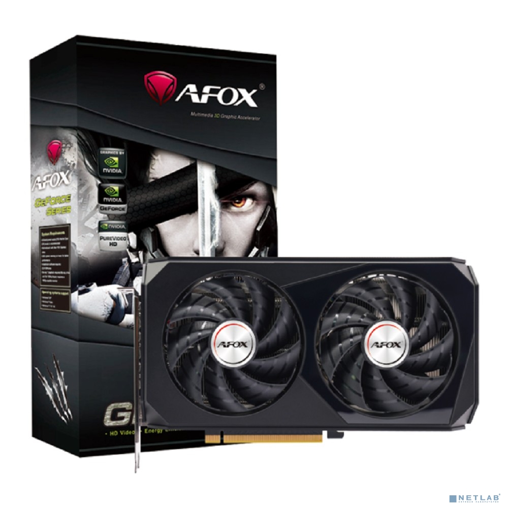 Видеокарта AFOX RTX3060 12Gb 192bit GDDR6 3xDP/ HDMI 2FAN (AF3060-12GD6H7-V4) RTL