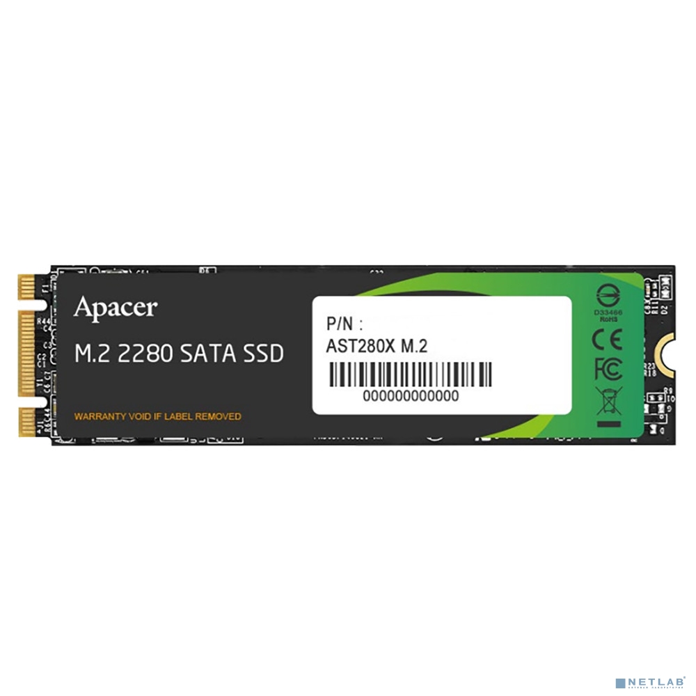 Apacer SSD M.2 2280 512GB AST280X Client SSD AP512GAST280X-1